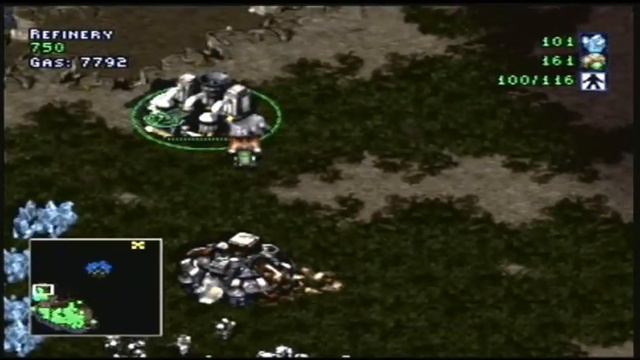 N64 Starcraft Terran Brood War walkthrough ''Emperor's Flight'' (Part 2/3) смотреть онлайн