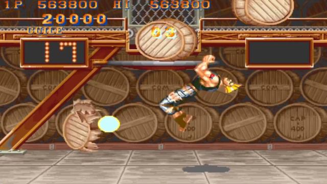 Street Fighter II Hack ➤ Super Golden Edition ➤ Guile Bonus Stage Barrel смотреть онлайн