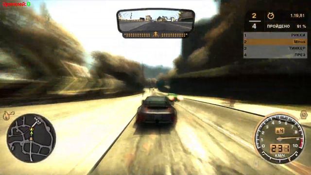 Need for Speed Most Wanted Black Edition. Проходение карьеры. смотреть онлайн