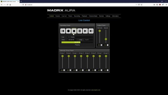 MADRIX AURA Tutorial - The Control Panel смотреть онлайн