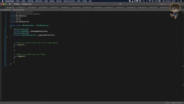 How to create a QRcode scanner in Unity Part I/II смотреть онлайн
