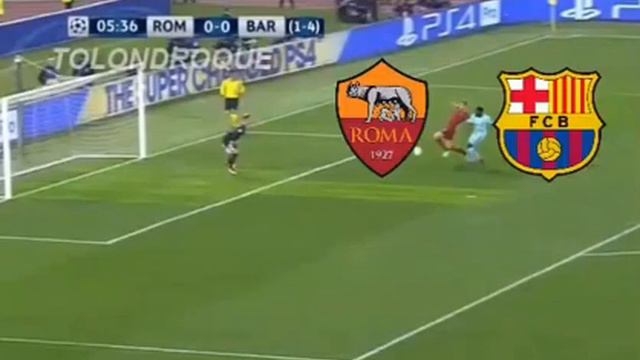 Manolas 3-0 Barcelona | Commentary Zampa смотреть онлайн
