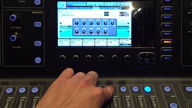 Midas M32 Adding Effect To Channel