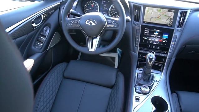 2021 INFINITI Q50 Red Sport смотреть онлайн
