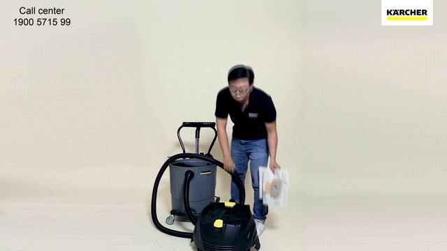 Máy hút bụi Karcher NT 65/2 Ap và NT 75/2 Ap - Hướng dẫn lắp đặt & vận hành смотреть онлайн