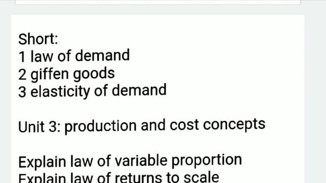 Important questions of business economics/bba semester 1/ explanation in telugu смотреть онлайн