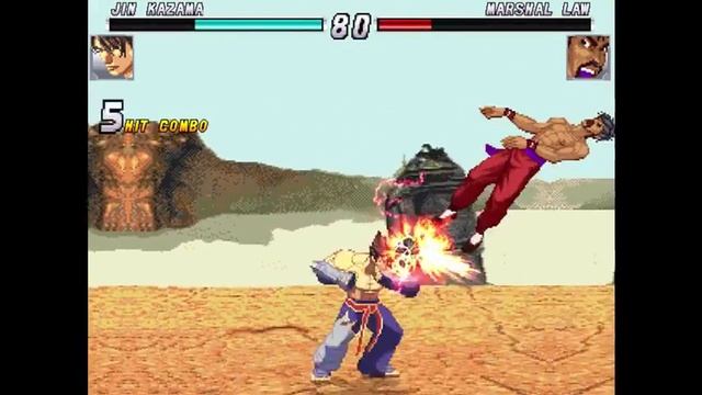 Tekken Revolution 2D Hilarious Glitch смотреть онлайн