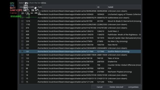 Reclaim your Steam Deck Disk Space - Fix Other Data - Clear Shader Cache смотреть онлайн