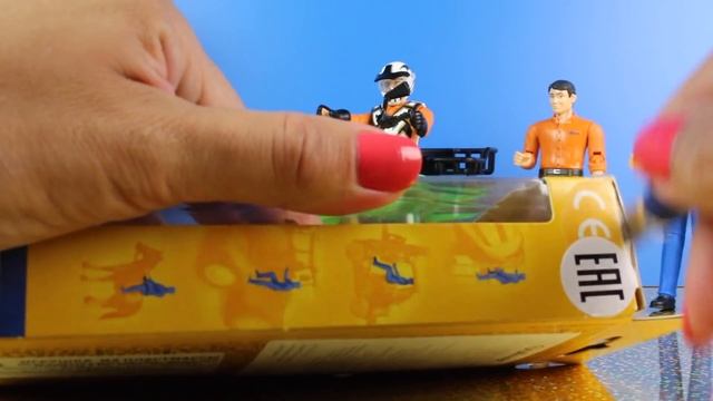 Фигурки людей от Bruder - распаковка смотреть онлайн