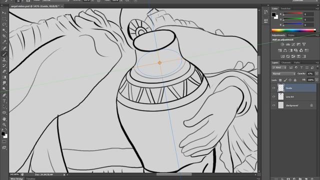 Lazy Nezumi Pro Review With Photoshop Lineart Demonstration