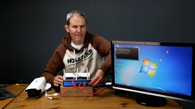 YuanLey 6 Port PoE Switch – CAT6 Cable Length Test + Security Cameras смотреть онлайн