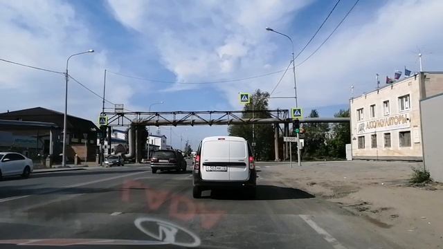 Экзаменационный маршрут "Зарека" и кольцо ММС смотреть онлайн