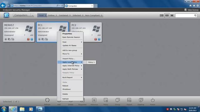 Comodo Endpoint Security Manager Arayüz Özellikleri смотреть онлайн