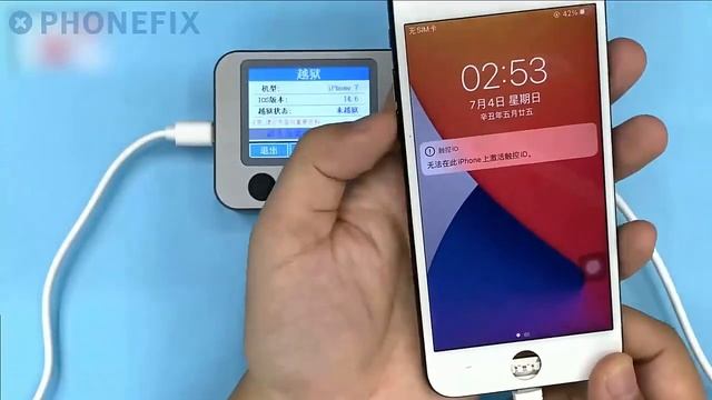 Query iPhone WIFI Bluetooth Address- I2C C-BOX Jailbreak Programmer ✔ смотреть онлайн