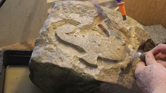 DREMEL STONE CARVING, SEAHORSE ON THE ROCK. смотреть онлайн