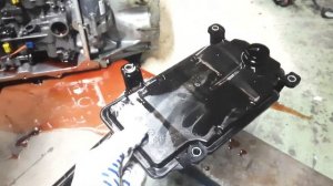 Разбираем акпп VW Touareg NF-FL, Audi Q7 4L, Porsche  CAYENNE 2 (958) Aisin от двигателя 3.0 D CRCA
