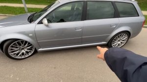 Audi RS6 C5 первые впечатления или НЕобзор от Мазайки