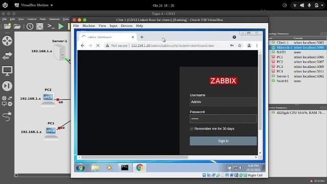 Tugas Pertemuan 4, Mata Kuliah Adm.Jaringan STT-NF. Cara Instalasi Zabbix Dan Membuat Host Di Zabbi смотреть онлайн