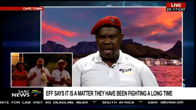EFF to descend on Clifton beach on Sunday смотреть онлайн