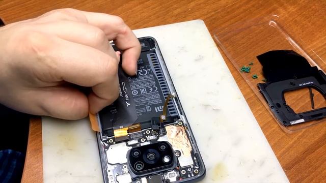 POCO X3 Pro разборка замена модуля смотреть онлайн