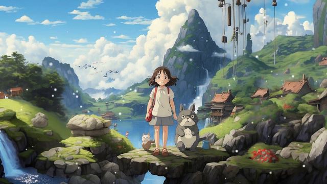 Ghibli Medley Piano 2 Hour 🌊 Ghibli Music Collection 🎶 Healing Relax Ghibli