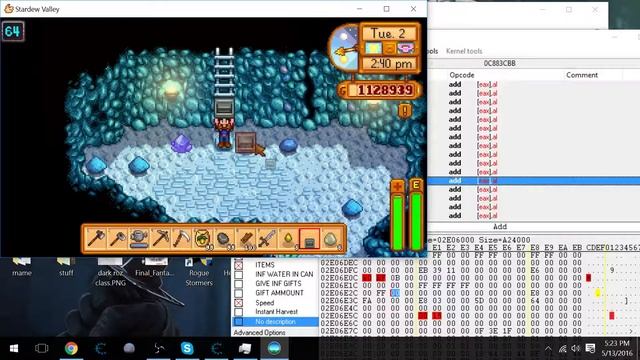 Stardew Valley Cheat table PRT 1 смотреть онлайн