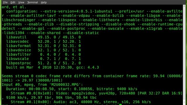 FFMPEG - Resizing and Aspect смотреть онлайн