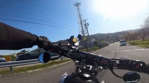 YAMAHA SEROW 250 Japanese road