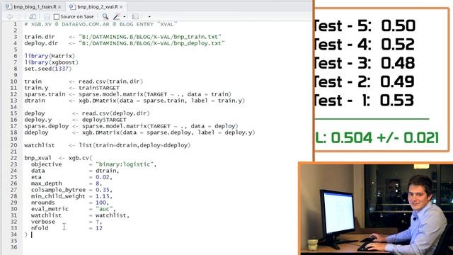 Validación Cruzada (Cross Validation) en Machine Learning смотреть онлайн