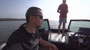 Обзор лодки Волжанка 46 Фиш. Мотор YAMAHA 50л.с