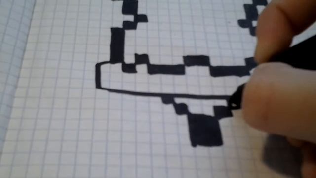 Как рисовать по клеточкам ПОПУГАЯ