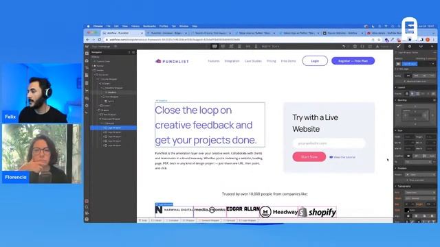 #3 - Live Build in Webflow: Homepage development - ? EA Live смотреть онлайн