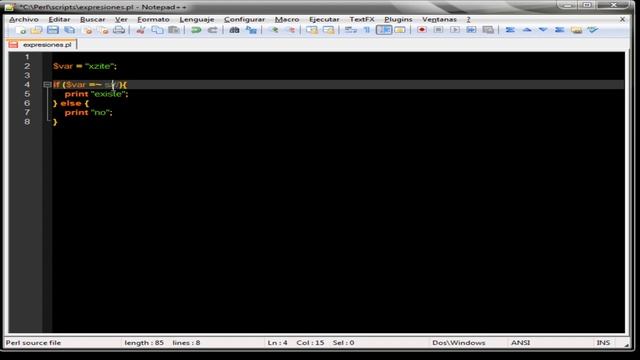 Perl - Expresiones Regulares - Parte 06 смотреть онлайн