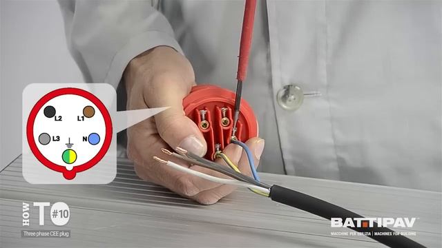 #10 HOW TO Connect the three phases CEE plug смотреть онлайн