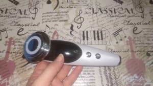 AmazeFan 7in1 массажер для лица rf лифтинг аппарат микротоковая мезотерапия