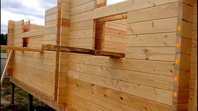 (3) сборка стенокомплекта (109м2 г.Казань)