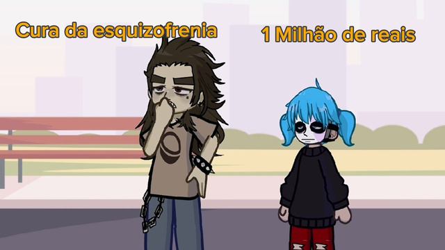 Cura da esquizofrenia ou 1 Milhão de reais Meme Sally face gacha life 2 смотреть онлайн