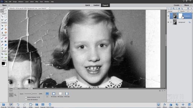 How You Can Use the Photoshop Elements Smooth Skin Tool - How to use in Photo Restoration смотреть онлайн