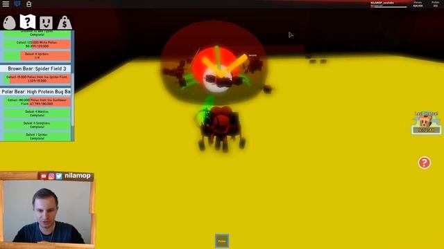 ОСТРЫЕ НОЖНИЦЫ И КОРОЛЬ ЖУКОВ В СИМУЛЯТОРЕ ПЧЕЛОВОДА - ROBLOX BEE SWARM SIMULATOR смотреть онлайн