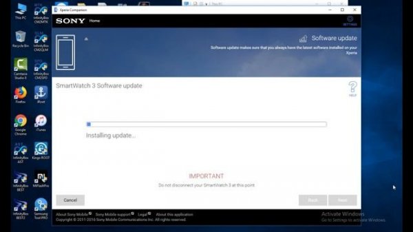 xperia companion software repair error solution