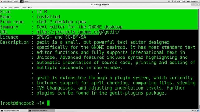 yum package manager tutorial part2 смотреть онлайн