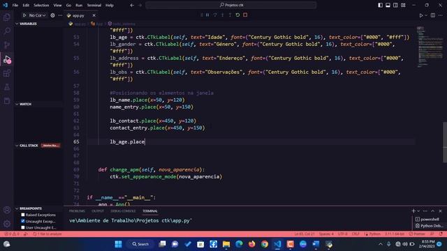 Sistema de Cadastro de Clientes com Excel como Banco de Dados || #python #tkinter #exel смотреть онлайн