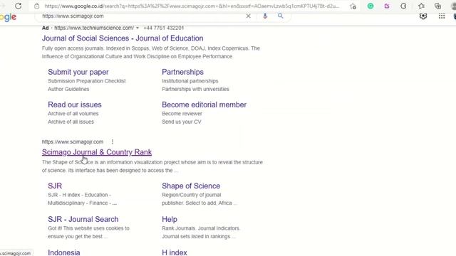 Cara Menggunakan Scimago Journal Rank смотреть онлайн