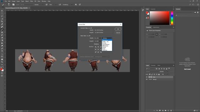 Creating A Character Sheet In Zbrush And Photoshop смотреть онлайн