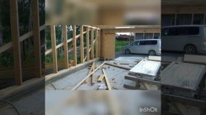 каркасный гараж на 2 авто от начала до конца в одиночку / garage for 2 cars