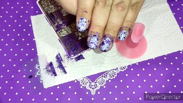 Маникюр ?? Стемпинг на коротких ногтях. смотреть онлайн