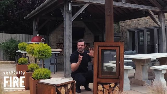 Fire pits for decks and gardens ? RB73 Quaruba XXL outdoor corten steel for sale смотреть онлайн