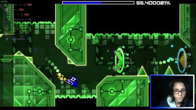 Artificial Ascent 66% | Progress #3 | Geometry Dash 2.11 смотреть онлайн