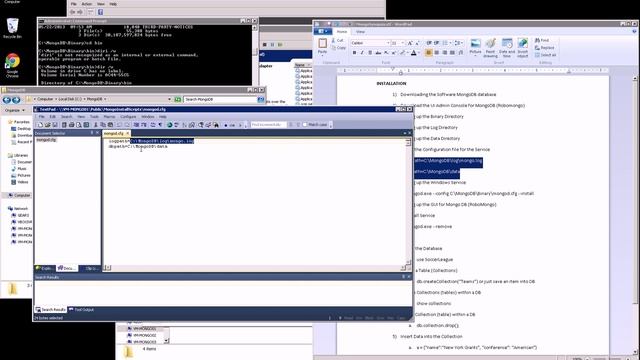 MongoDB - How To Install as a Windows Service смотреть онлайн
