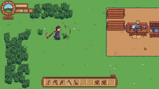 01 месяц 15 день Большой крафт День 1 Travellers Rest v.0.5.1f смотреть онлайн